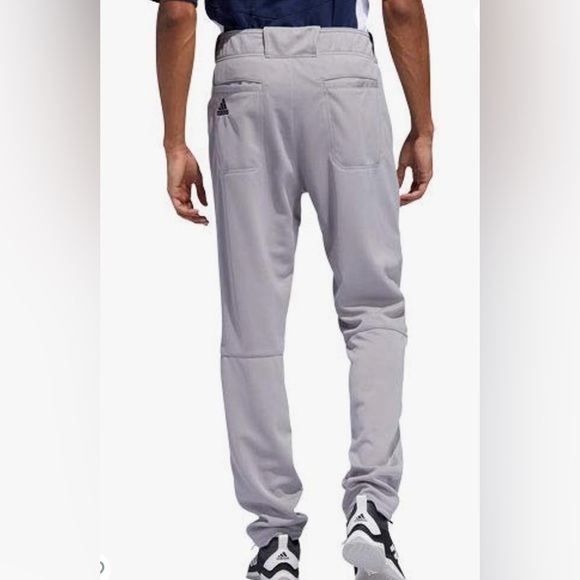 Adidas Men's Diamond King Elite Open Hem Baseball Pants Gray Size 2XL - Picture 2 of 12